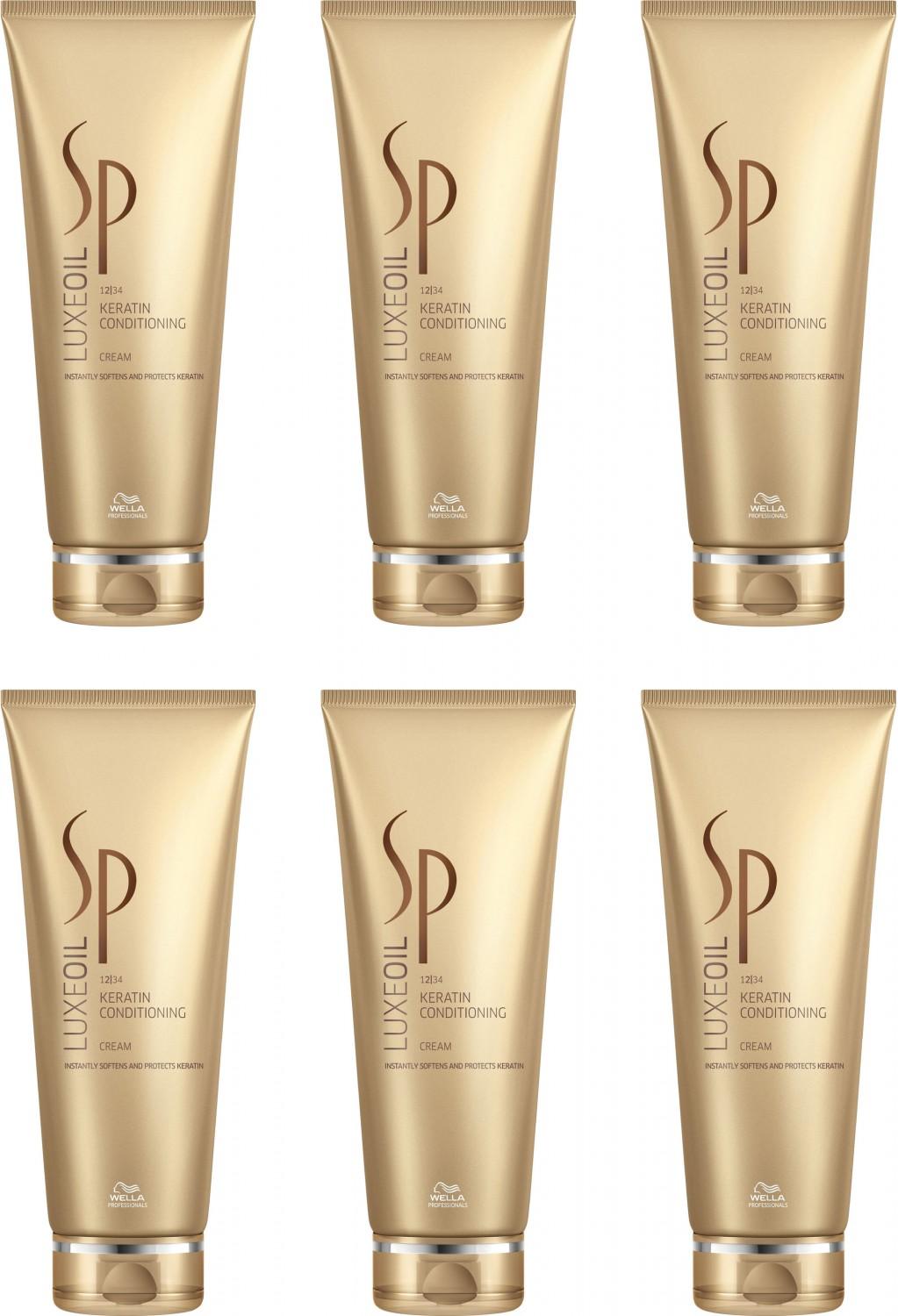 Wella Luxe Oil Keratin Conditioning Creme 6x200 ml
