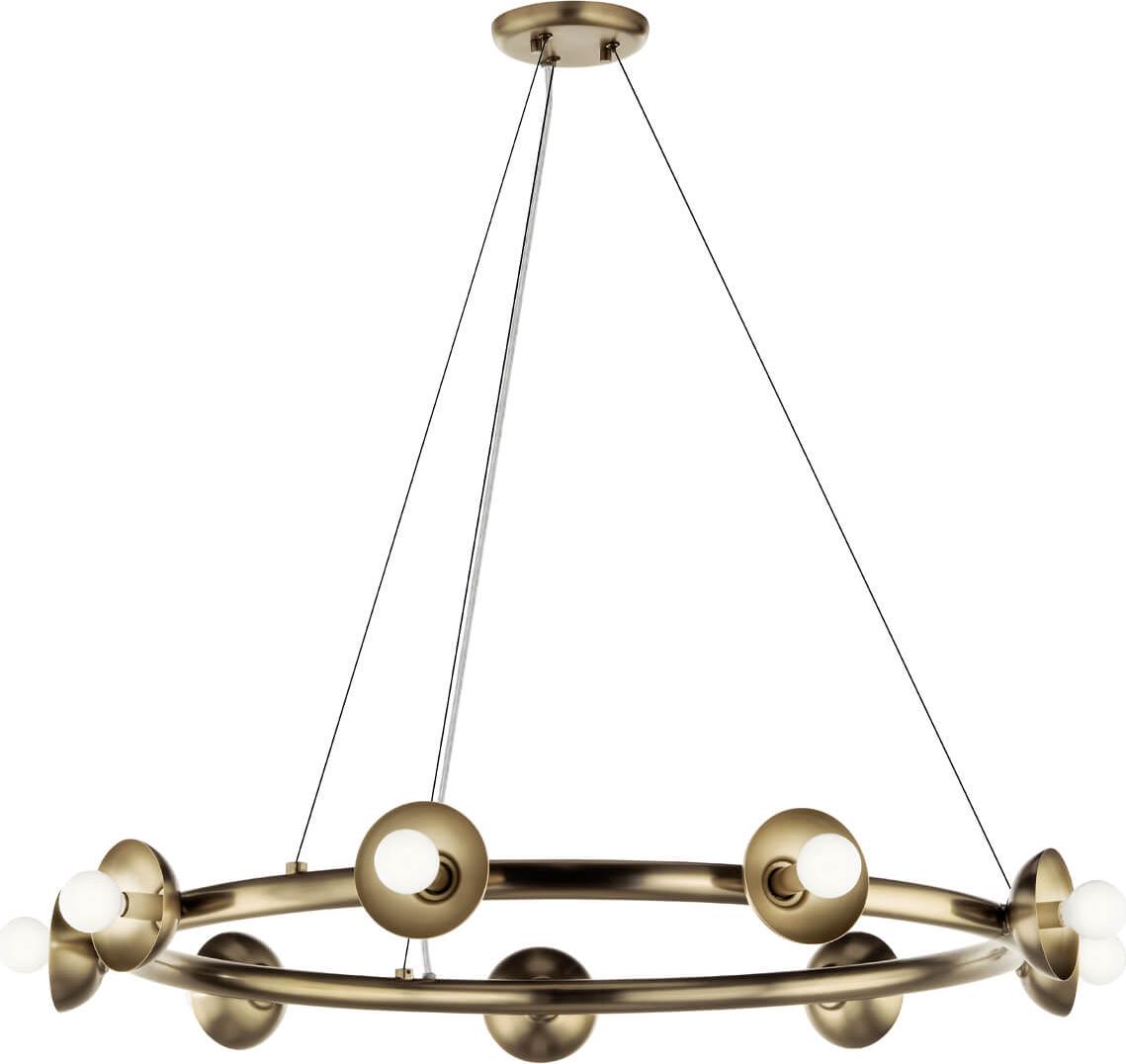 Kichler Elstead Palta Pendelleuchte E14 9-fach Champagnerbronze Champagnergold KL-PALTA9-CPZ