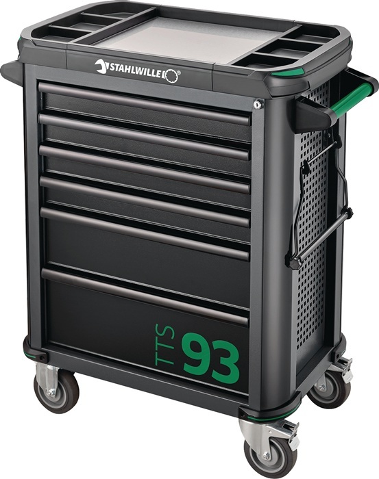 Werkstattwagen B877xT480,7xH987mm 500kg 6 Schubl.157-tlg.Stahlbl.STAHLWILLE 98830178