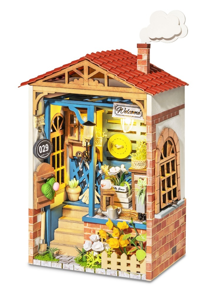3D-Puzzle, DIY-Haus, Traumhof, Rolife, 69 Teile DS012