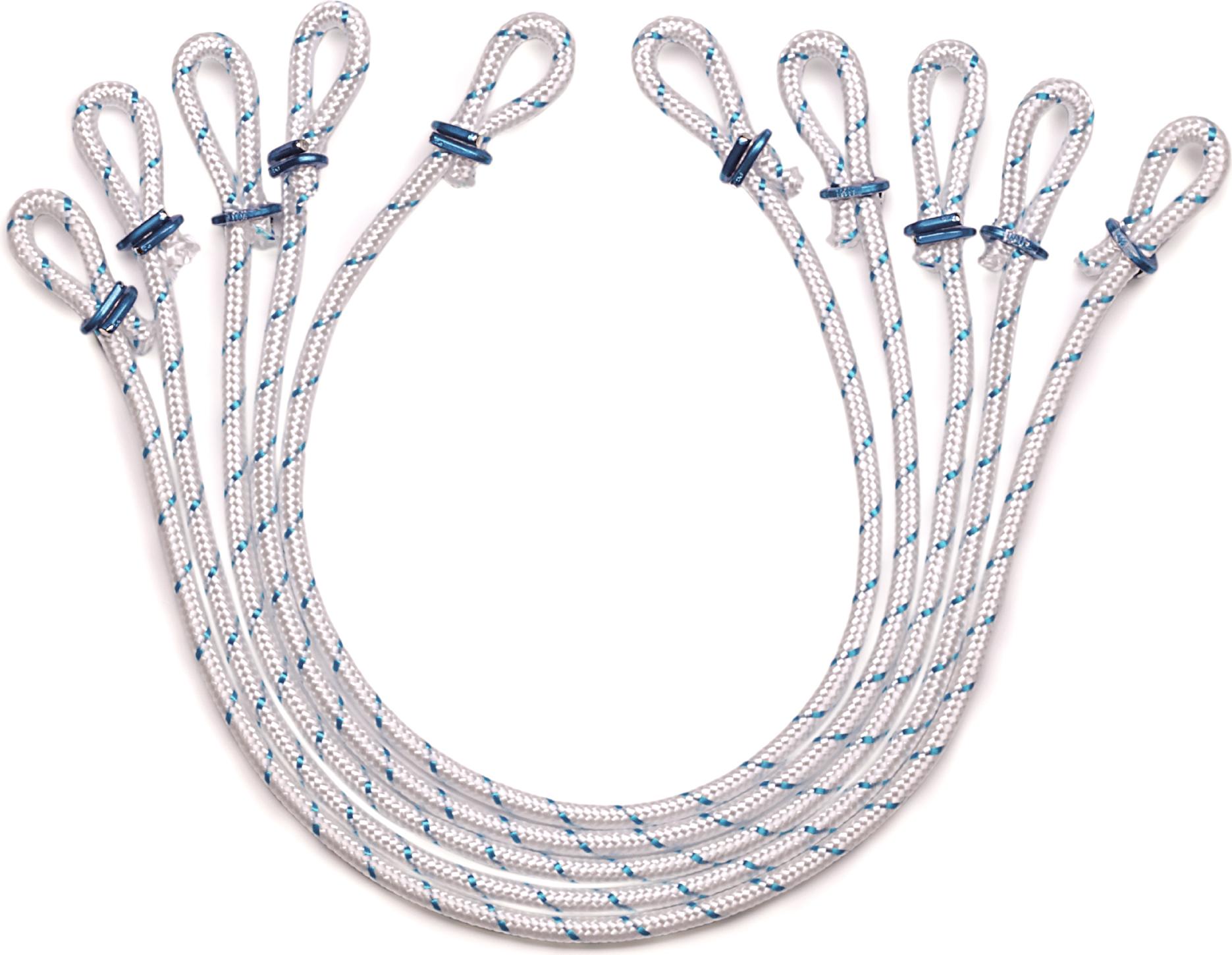 Innoventic FLAGLY Premium Fahnenschlinge - 5 Stück Fahnenschlingen zur Fahnenbefestigung von Fahnen und Flaggen am Fahnenmast FLAGLY Fahnenschlingen