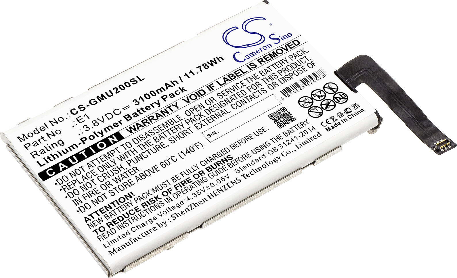 TECHTEK Akku Kompatibel mit [GlocalMe] E1, GLMU18A02, U2, U2CS, U2S Ersetzt