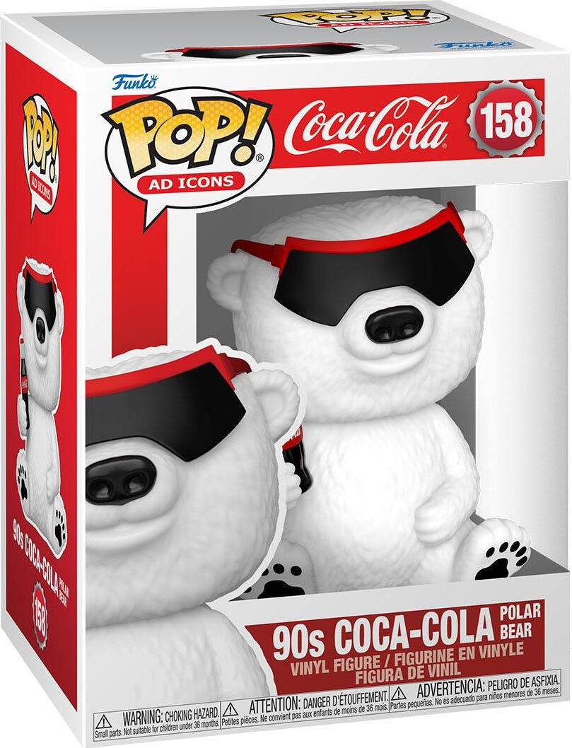 Coca-Cola - 90s Coca-Cola Polar Bear 158 - Funko Pop! - Vinyl Figur 65587