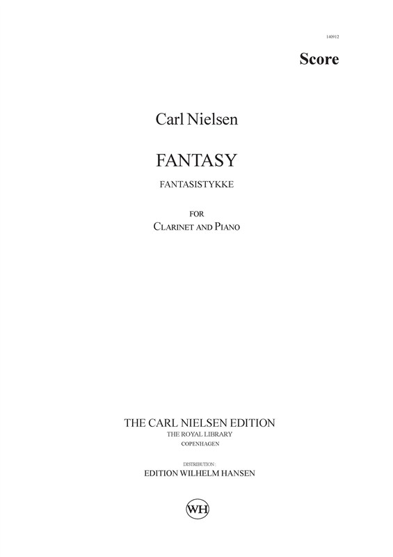 Bac Fantasy for clarinet and piano