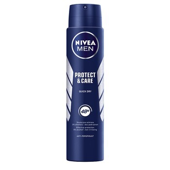Nivea Antyperspirant Protect & Care Spray 250 ml Męski