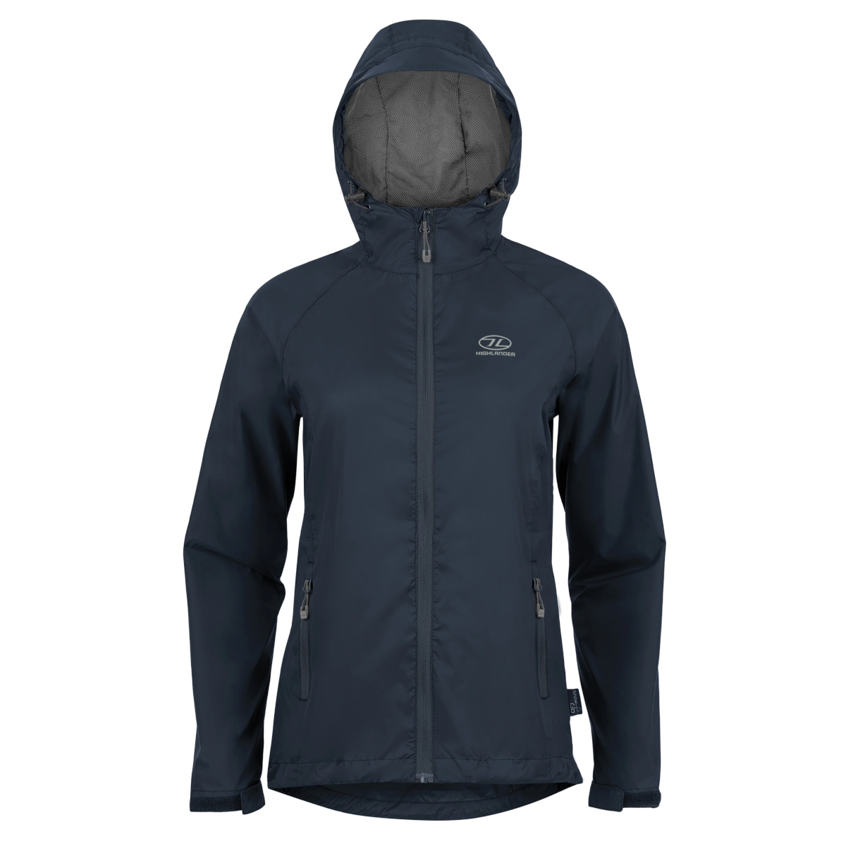 Highlander Regenmantel Damen Verstauen & mitnehmen Navy-Blau 2729-5755