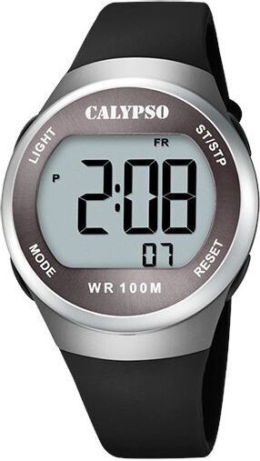 Calypso Pánske digitálne hodinky K5786/4 Plastové náramkové hodinky čierne UK5786/4