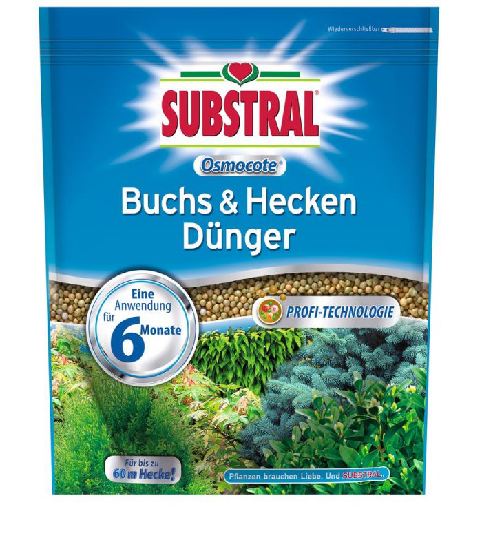 SUBSTRAL Langzeit Depotdünger Buchs & Hecken 1,5 kg - 75080