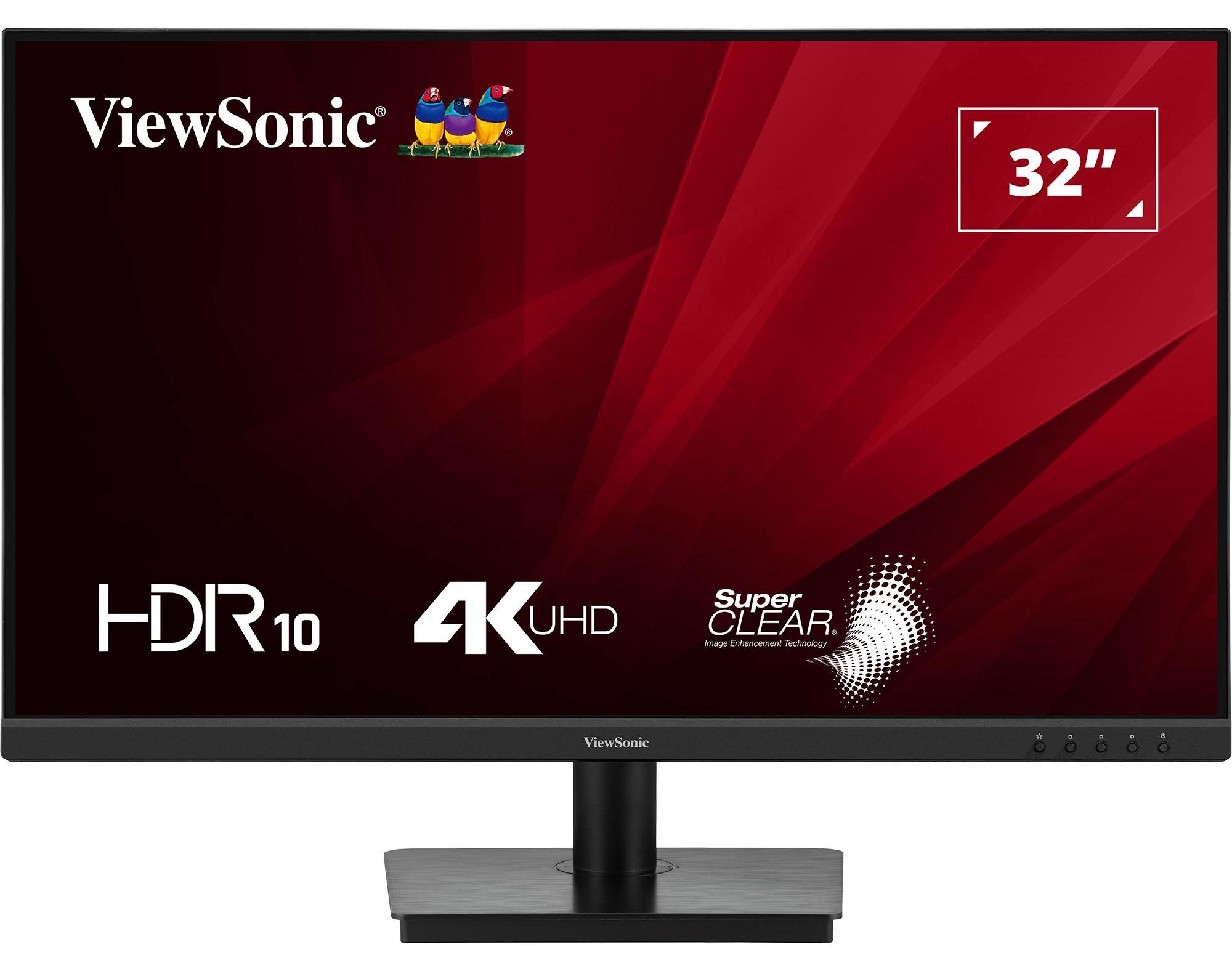 Viewsonic VA VS19992, 81,3 cm (32"), 3840 x 2160 px, 4K Ultra HD, LED, 4 ms, Čierna