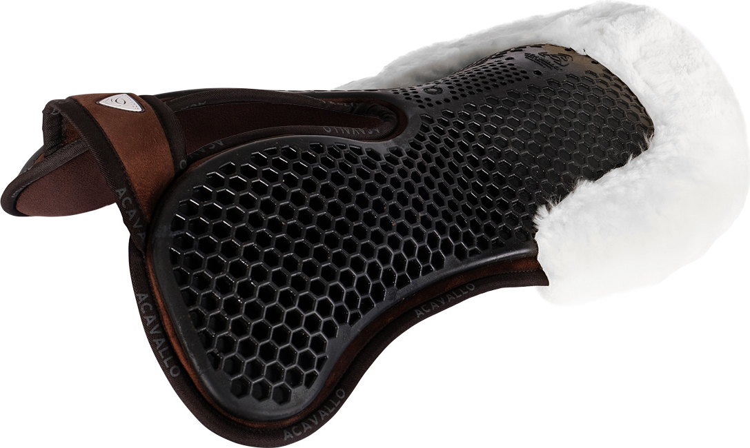 Acavallo Widerristfrei Hexa Memory Lammfell hinten ACA-AC173-OS-7-31