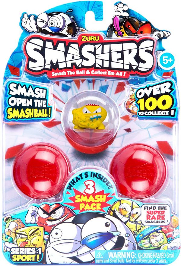 Formatex ZURU Smashers football, 3pk, 5 Jahr(e), Smashers, Mehrfarbig SMH-7402