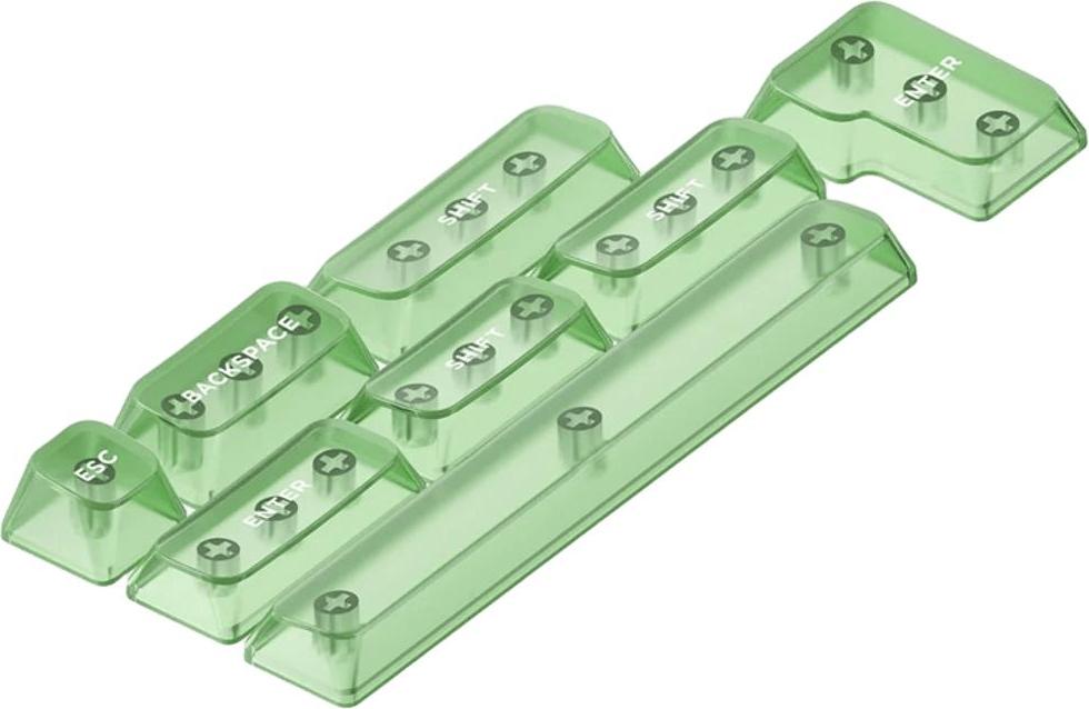 NuPhy Tastenkappen Set für Mechanische Tastatur Crystal mSA PC Keycaps Mojito