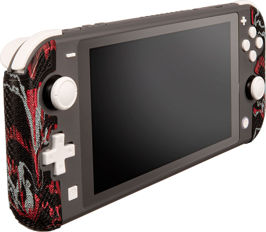 Lizard Skins DSP, Nintendo Switch Lite, Steuerungsgrip, Schwarz, Grau, Rot, 1 Stück(e) DSPNSL59