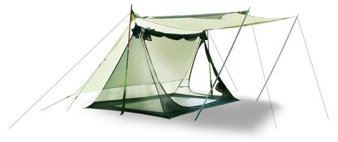 Secutek Ultraleichtes 2-Personen-Zelt (Tarp + Innenzelt)