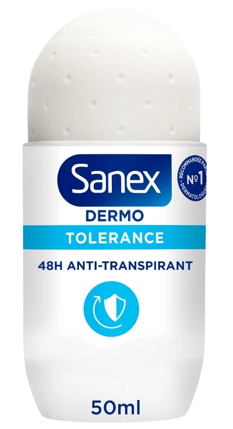 Sanex Dermo Tolerance Roll-On Antiperspirant 50 Ml
