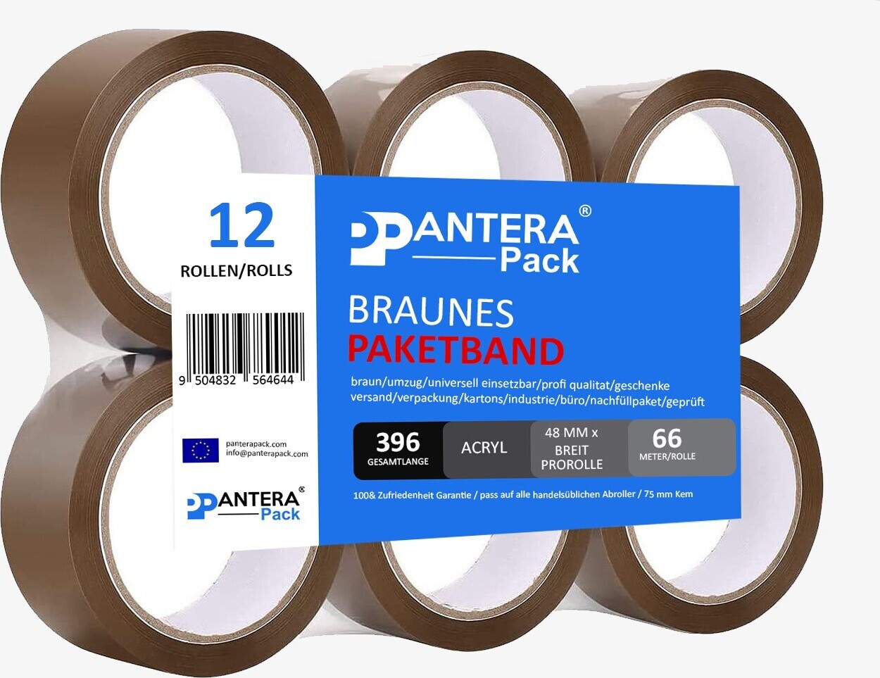 IMBALLAGGIO PACCO MARRONE FORTE IMBALLAGGIO ROTOLI NASTRO - Foto 7