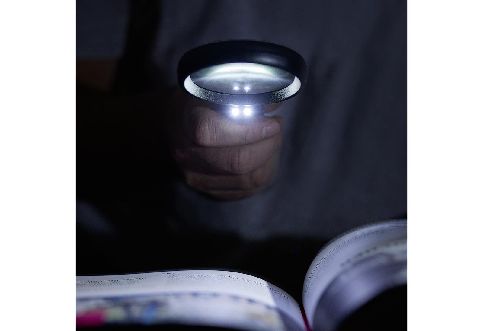 WESTMARK Lupe mit Leselampe mit integriertem Licht 411265