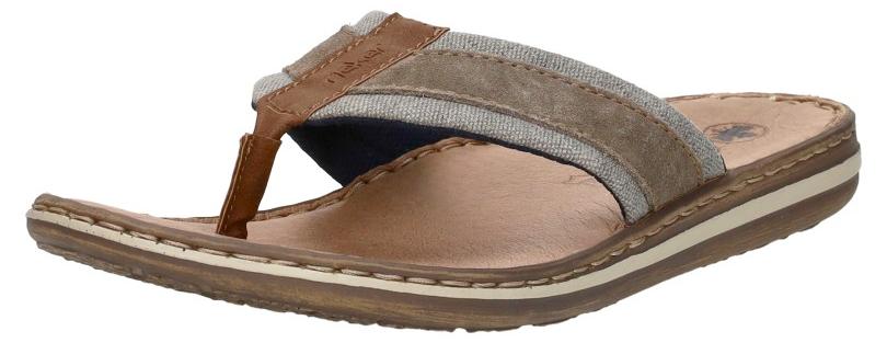 Rieker Teenslippers Teenslippers - Taupe - Maat 43 2600040885353