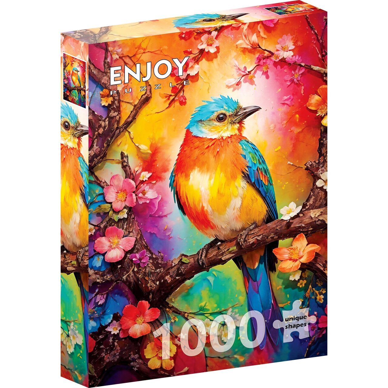 ENJOY Puzzle Puzzle mit 1000 Teilen – Enjoy – Bunter Vogel WLP-Enjoy-2147