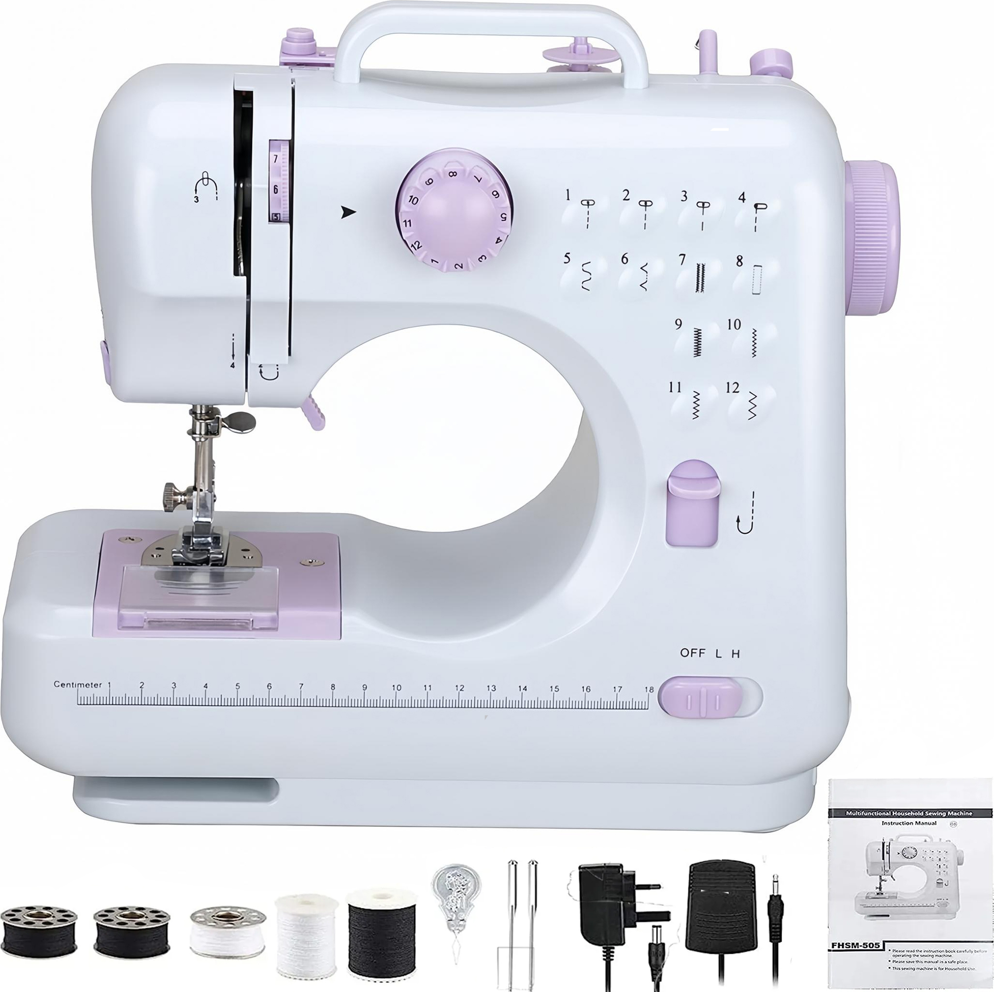 DEWIN Nähmaschine für Kinder und Anfänger-505A