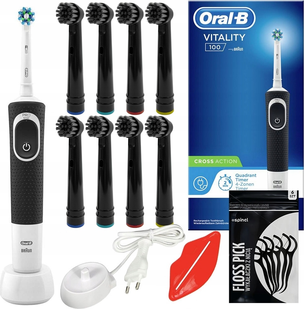 Elektrická Zubná Kefka Oral-B Vitality 100, Čierna