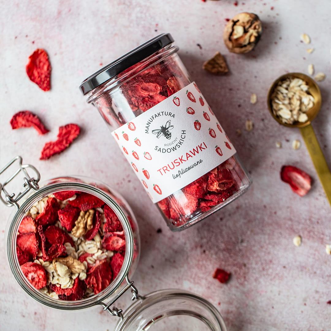 Manufaktura Rodziny Sadowskich Gefriergetrocknete Erdbeeren