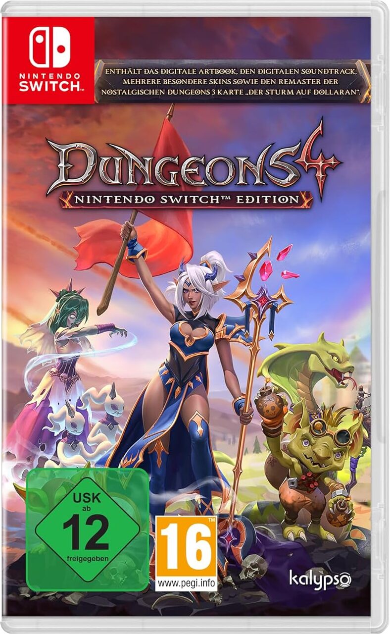 Nintendo Switch Dungeons 4 - Deluxe Edition 102130
