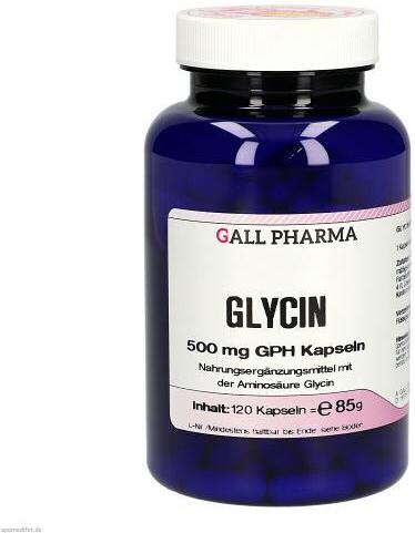 Hecht Pharma GmbH Geschäftsbereich Handelsware Glycin 500 mg Gph Kapseln 120 St 07766834