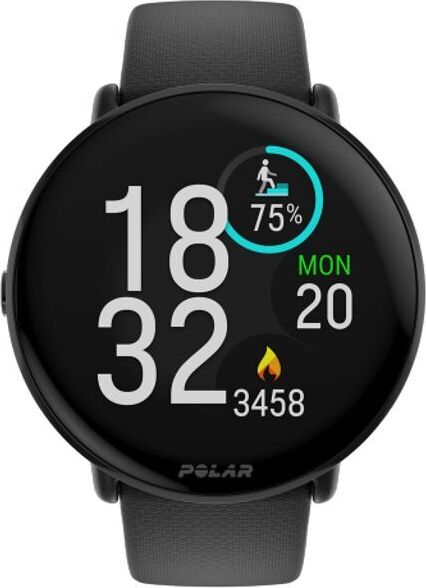 POLAR Ignite 3 Titanium Silikonarmband schwarz
