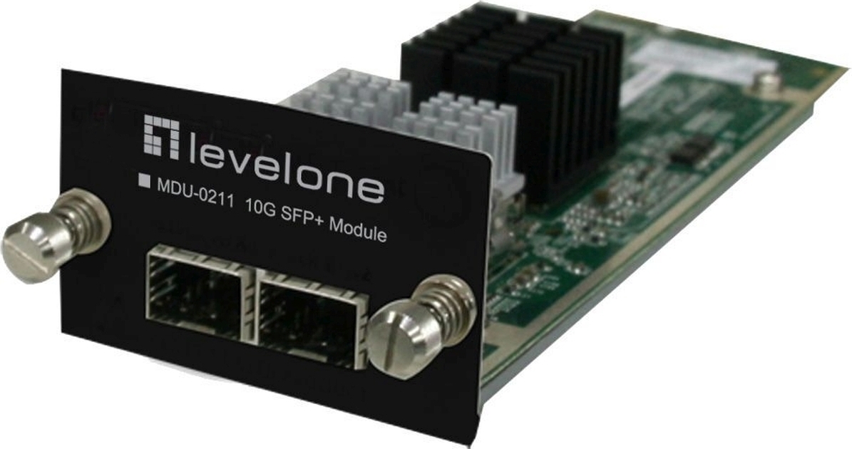 Level One LevelOne MDU-0211 2x 10G SFP+ Module f. GTL-2881 2882