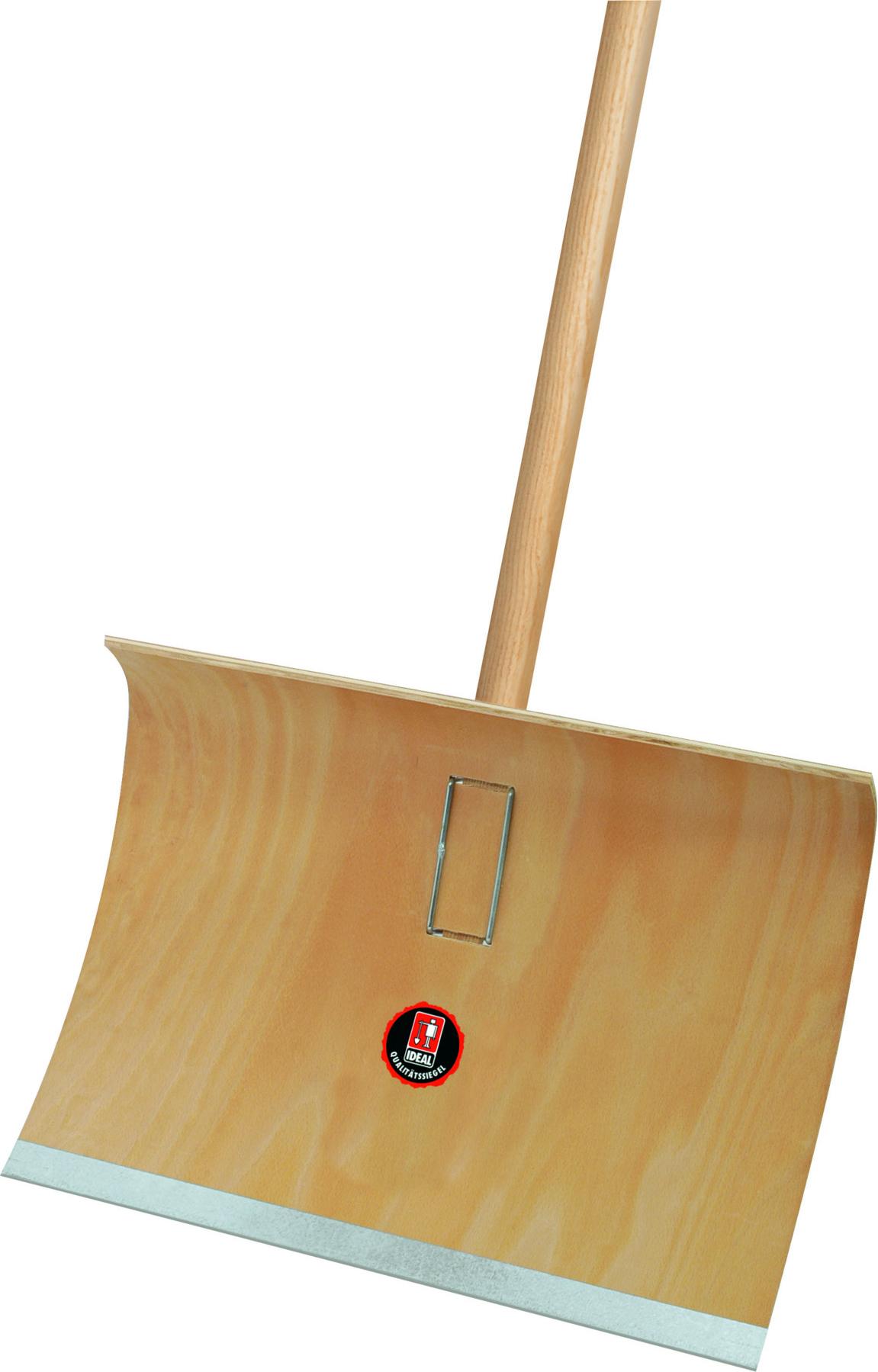 IDEAL Schneeräumer Sperrholz mit Stiel 50 cm breit 40080001