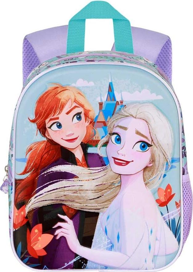 Northix Frozen 2 3D-Rucksack, 31 cm Größe, Frühlingsdesign