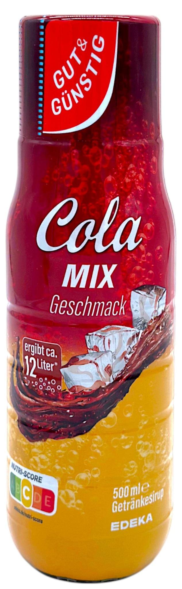 Gut & Günstig Sirup Cola Mix 500 ml