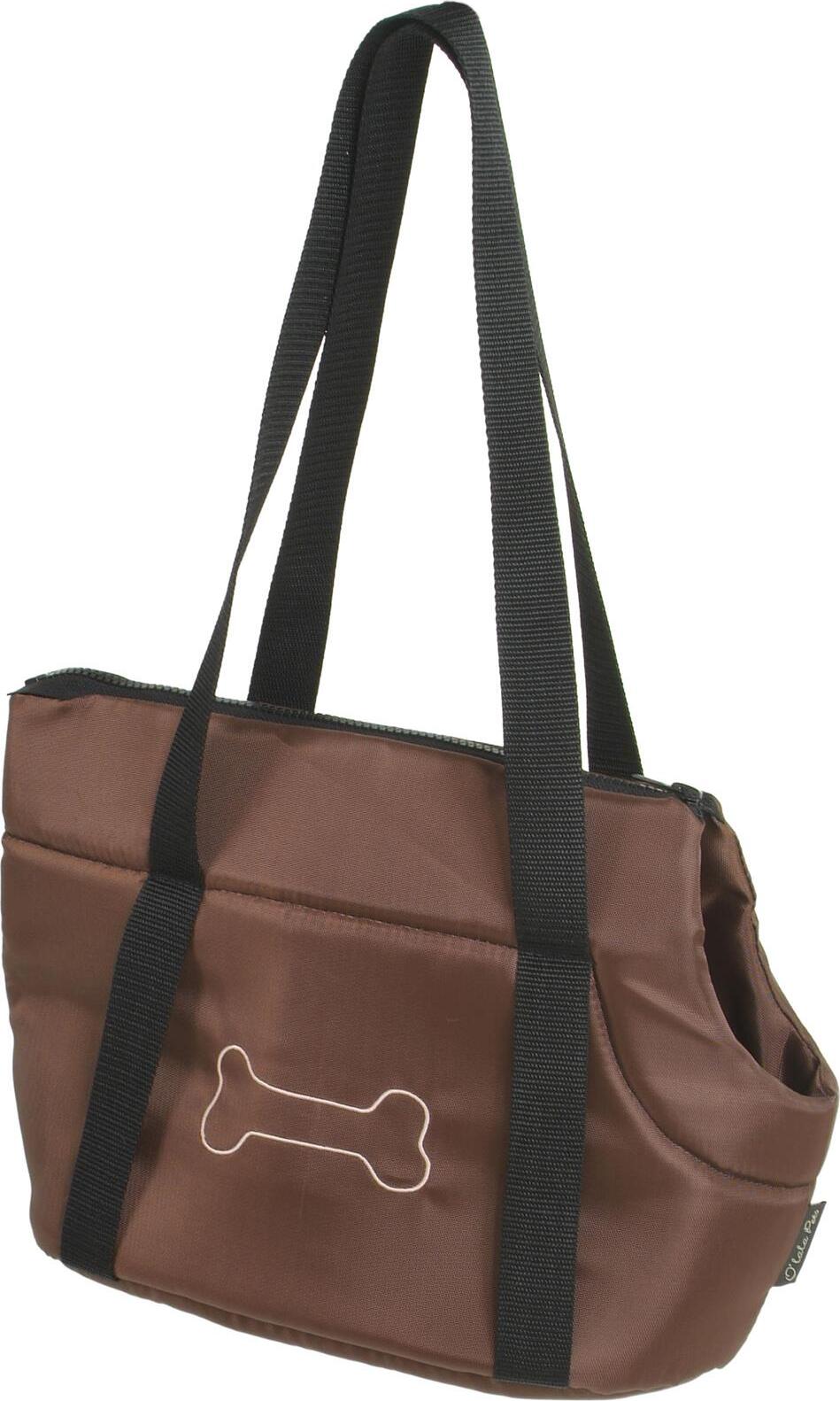 I love Pets Olala Pets Hundetasche 30 cm braun