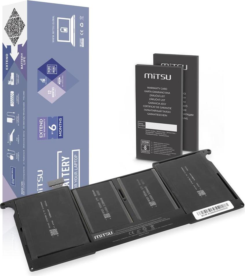 A1406 Batéria pre Apple MacBook Air 11 A1370 A1495