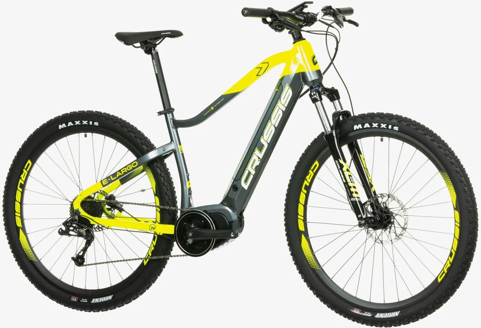 29 palcový E Bike Crussis Largo 522Wh Bafang mid-motor 80Nm RH 46cm