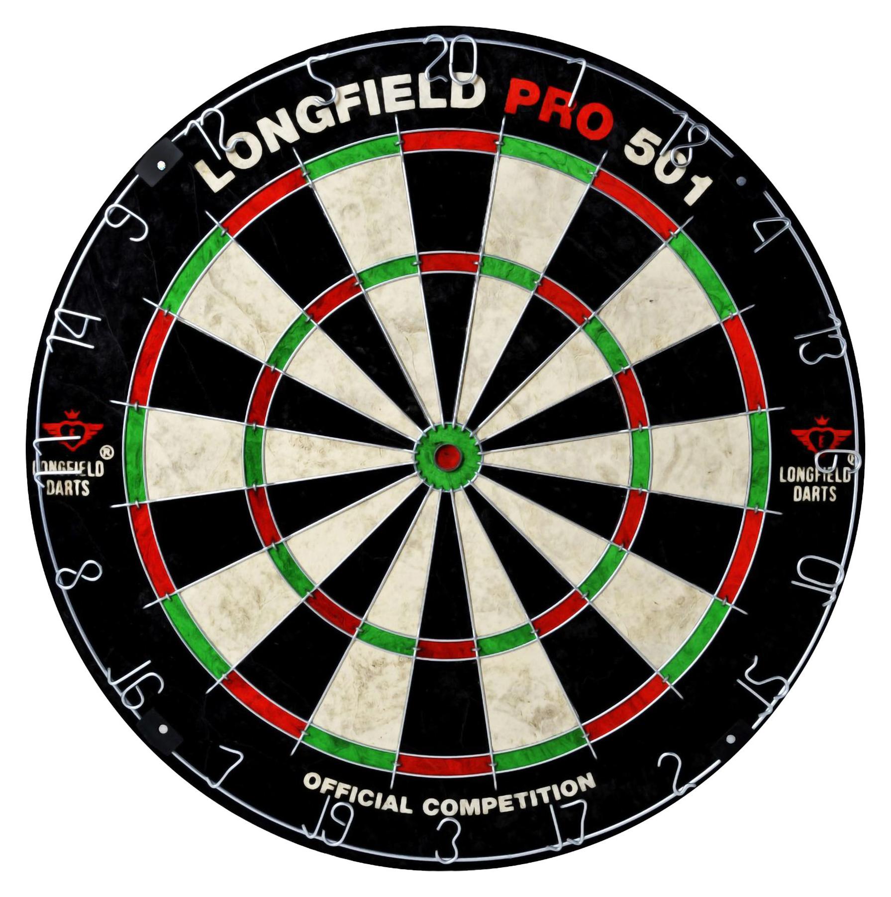 Longfield Dartscheibe Pro 501 – Chinesisches Sisal – 46 cm 1677