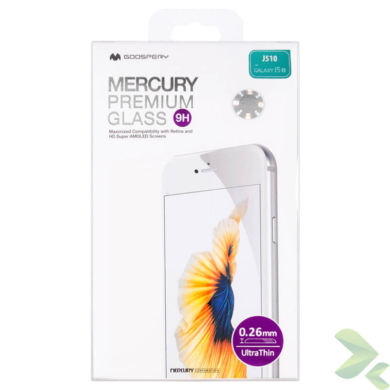 Mercury Premium Glass - ochranné tvrdené sklo 9H pre Samsung Galaxy J5 (2016)