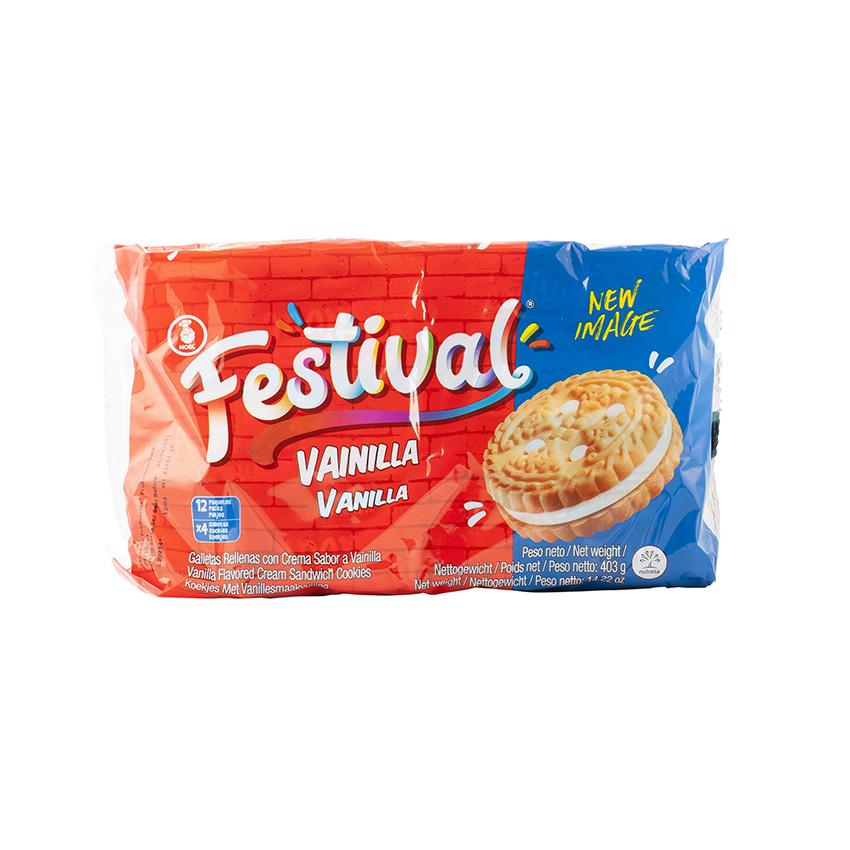 Galletas Noel FESTIVAL Doppelkeks Vanille-Geschmack