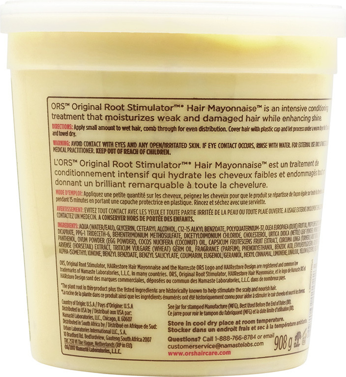ORS OLIVE OIL GIRLS ORS Hair Mayonnaise 2lb 852290