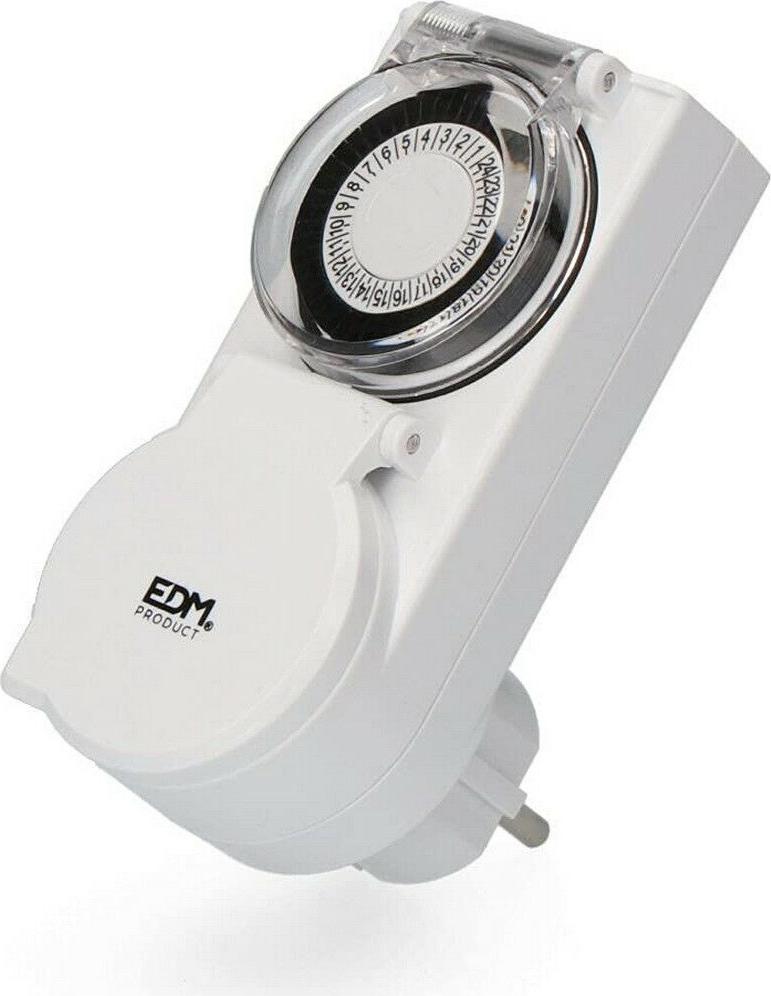 Programmierer EDM 24 Stunden mit Deckel IP44 3500 W 230 V 16 A 3012
