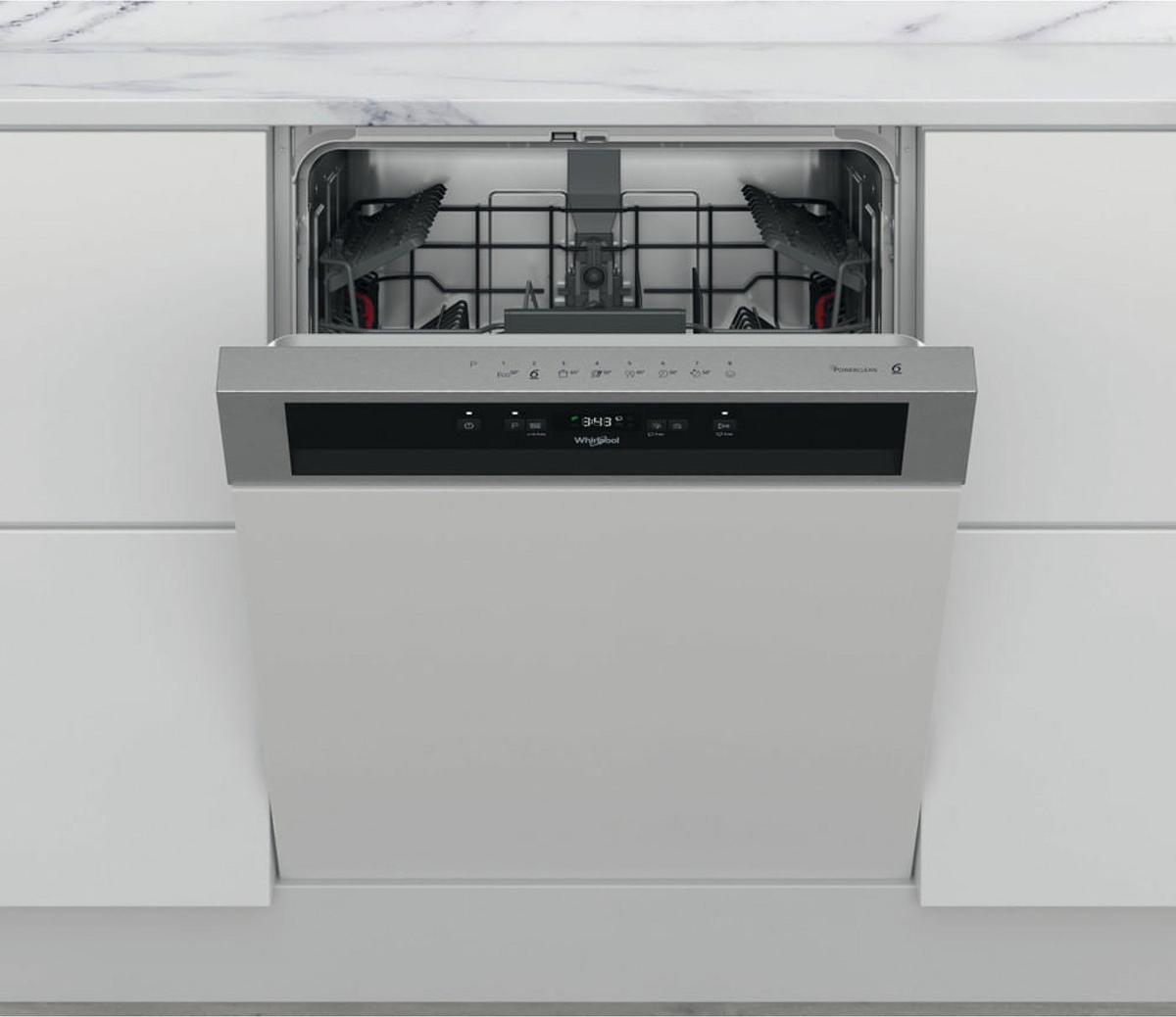 Whirlpool WB 6020 P X, Čiastočne vstavaný, Úplná veľkosť (60 cm), Čierna, 0,13 m, 0,155 m, 0,15 m