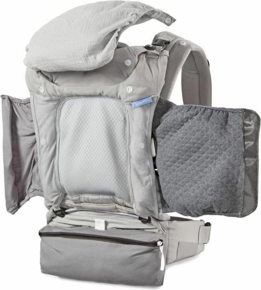 Infantino Babytrage 5 Lagen Ergonomisch Grau 1096181146