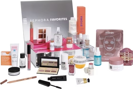 Sephora Adventskalender - 26 Produkte für Make-up, Pflege, Haarpflege und Parfum