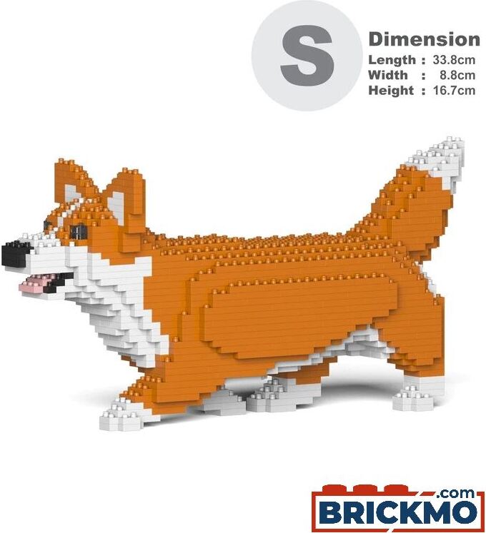 JEKCA Bricks Welsh Corgi 04-M01 ST19WC04-M01