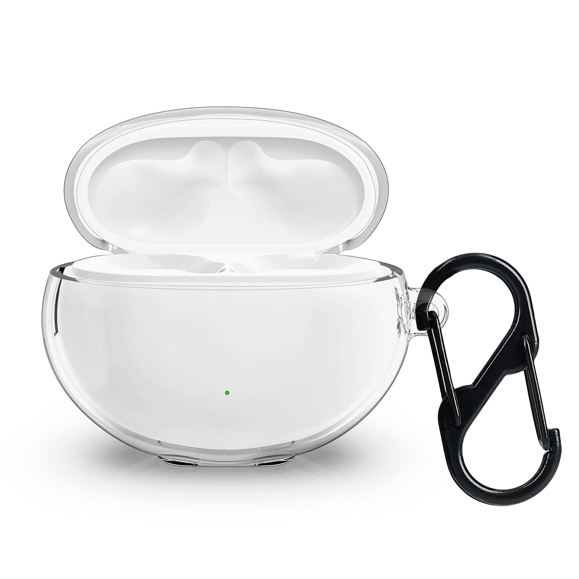 Hülle Für Huawei FreeBuds Pro 4 | Stoßfestes Silikon | Schwarz | Passgenau & Kratzfest