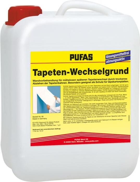 PUFAS Tapetenwechselgrund - 5 Liter 6502000