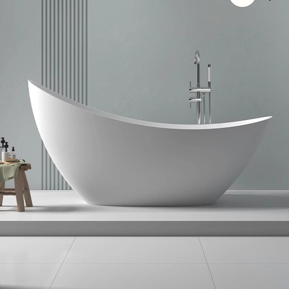 360Home Badewanne, freistehende Badewanne, mondförmige Badewanne, Badewanne zum Baden, Badewanne für das Badezimmer.185*80*93/XA-8864-185/