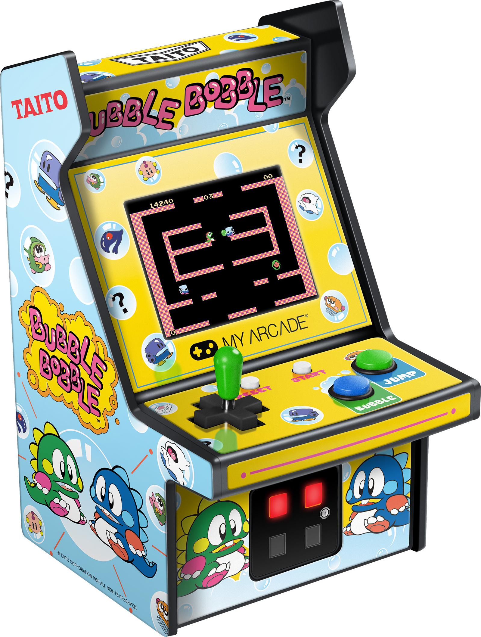 Moja arkáda: BUBBLE BOBBLE - Micro Player