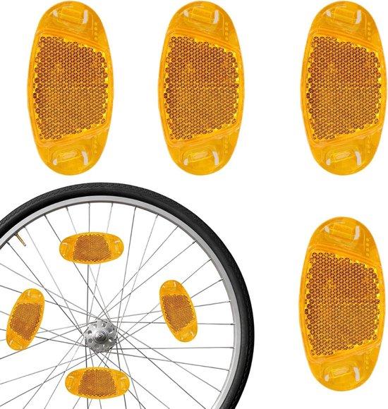 OEM Reflektierungen für Fahrradreifen 4 Stück - Sehr reflektierend und geeignet für Nachtfahrradfahren 2026